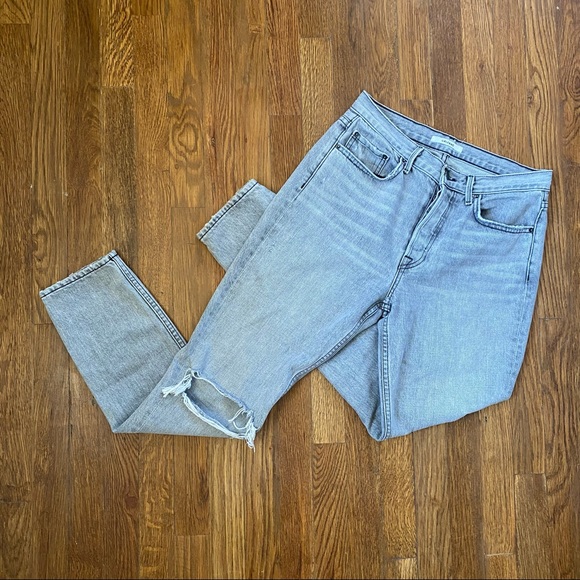 Grlfrnd Karolina Button Fly Jeans - Picture 2 of 12